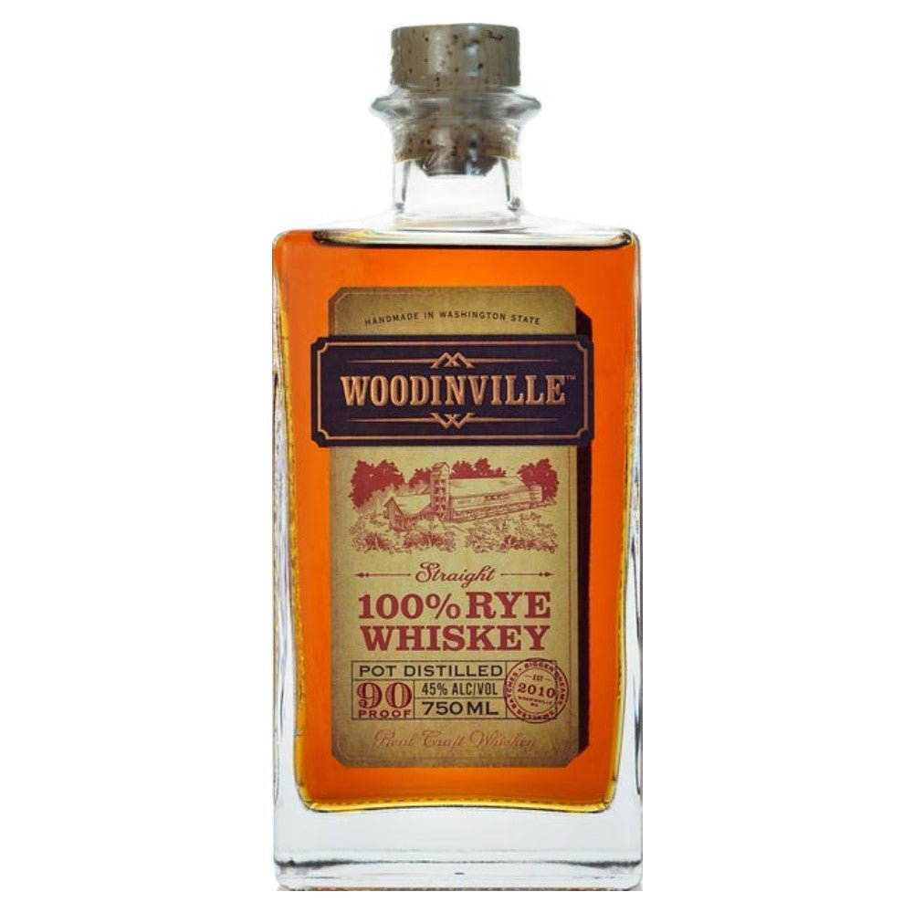 Woodinville Straight 100% Rye Whiskey - Bottle Engraving